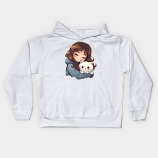 cat owner Kids Hoodie